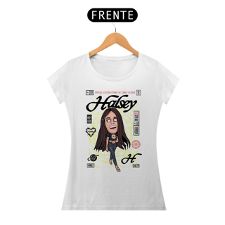Nome do produto Baby Look Halsey comics