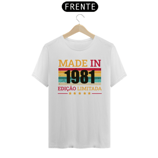 Nome do produto Camiseta Made in 1981