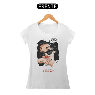 Nome do produto Baby Look Não tenho tempo para Romance