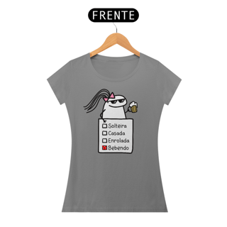 Nome do produto Camiseta Feminina Baby Long Florkina 