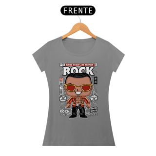 Nome do produto Baby Look The Rock Comics Pop