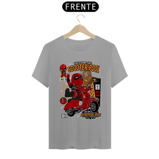 Nome do produto Camiseta Deadpool scooter comics pop 