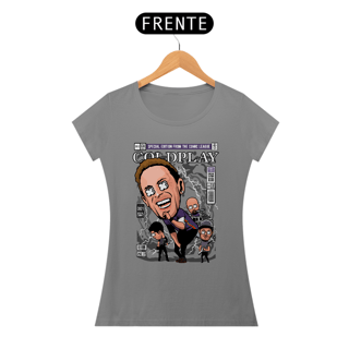 Nome do produto Baby Look Coldplay comics