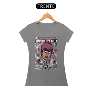 Nome do produto Baby Look Machine Gun Kelly comics