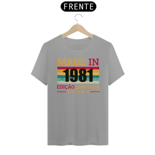 Nome do produto Camiseta Made in 1981