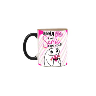 Nome do produto Caneca Mágica,Minha vida e um Sonho 