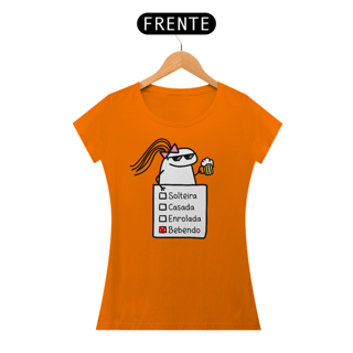 Nome do produto Camiseta Feminina Baby Long Florkina 