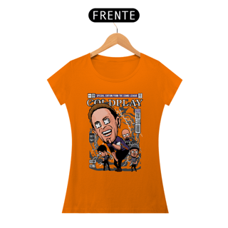 Nome do produto Baby Look Coldplay comics