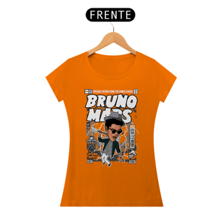 Nome do produto Baby look Bruno Mars comics