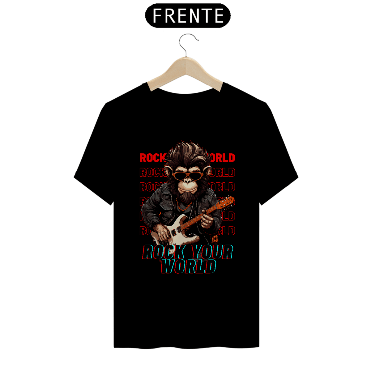 Nome do produto: Camiseta Rock You Word