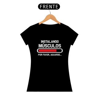 Nome do produto Baby Look Instalando Músculos