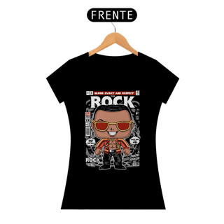 Nome do produto Baby Look The Rock Comics Pop