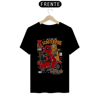 Nome do produto Camiseta Deadpool scooter comics pop 