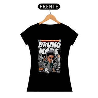 Nome do produto Baby look Bruno Mars comics