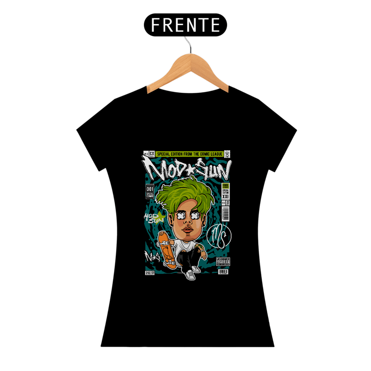 Nome do produto: Baby Look Modsun comics