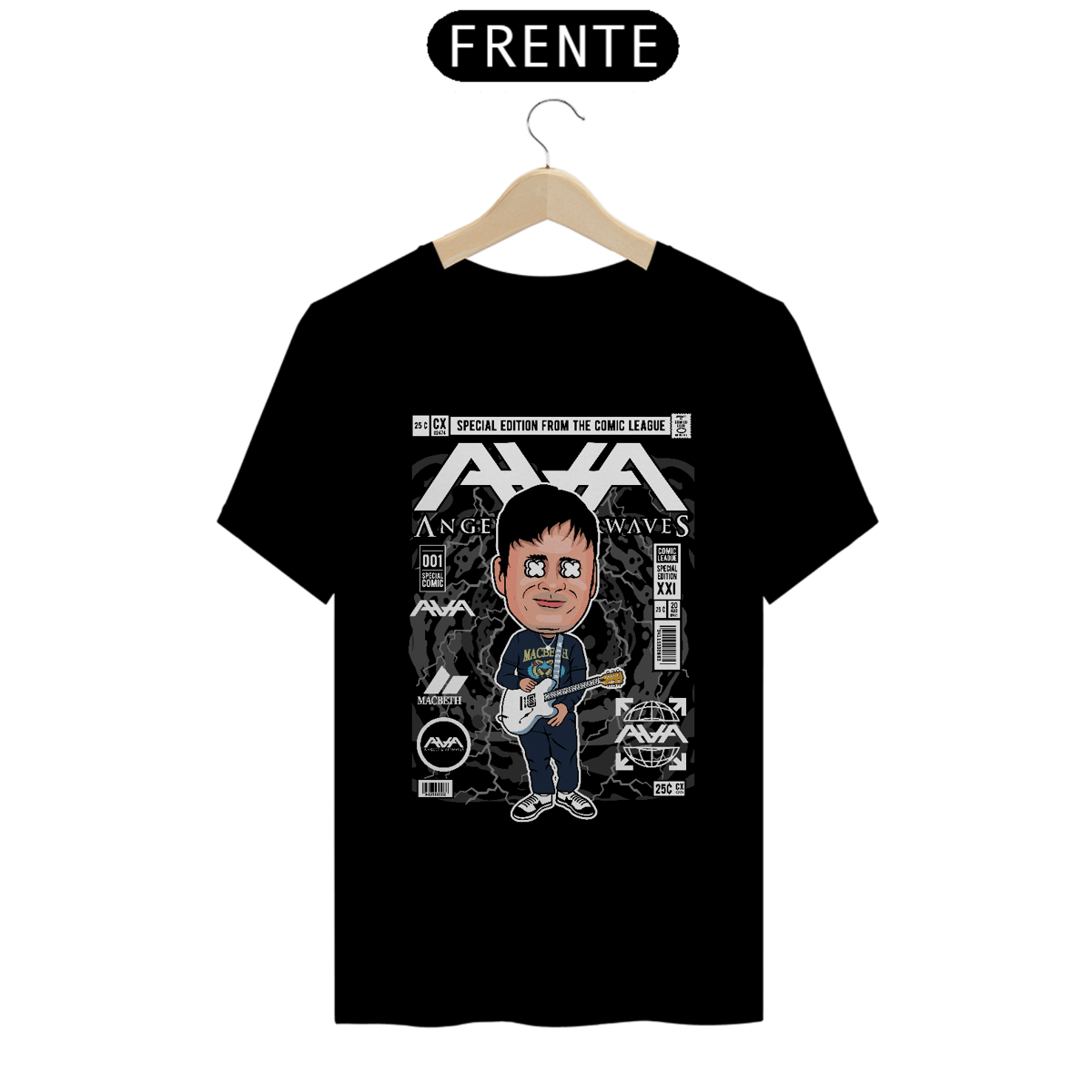 Nome do produto: Camiseta Tom Delonge AVA Comics