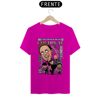 Nome do produto Camiseta Coldplay comics