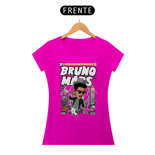 Nome do produto Baby look Bruno Mars comics