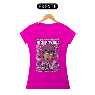 Nome do produto Baby Look Machine Gun Kelly comics