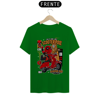 Nome do produto Camiseta Deadpool scooter comics pop 
