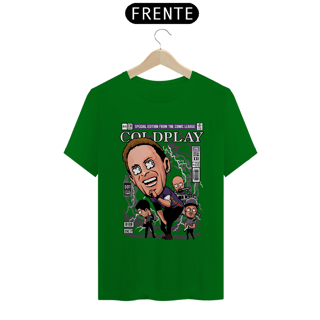 Nome do produto Camiseta Coldplay comics