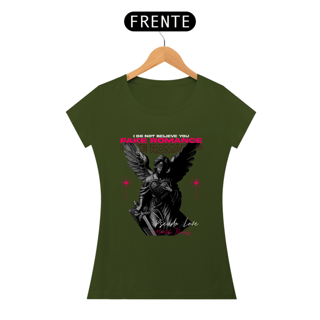 Nome do produto Camiseta Baby Long Eu não acredito em você