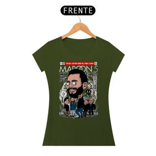 Nome do produto Baby look Maroon five comics
