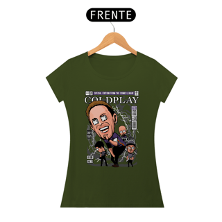 Nome do produto Baby Look Coldplay comics