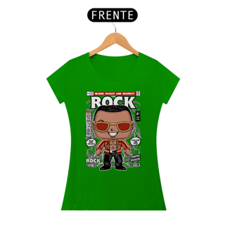 Nome do produto Baby Look The Rock Comics Pop