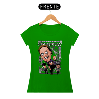 Nome do produto Baby Look Coldplay comics