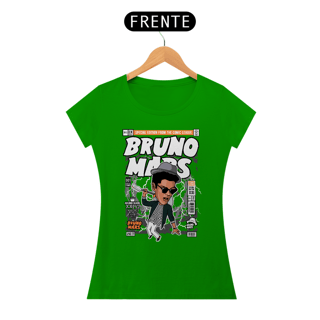 Nome do produto Baby look Bruno Mars comics