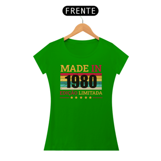 Nome do produto Baby Look Made in 1980