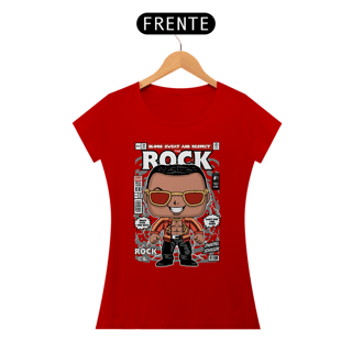 Nome do produto Baby Look The Rock Comics Pop