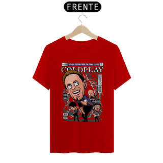 Nome do produto Camiseta Coldplay comics