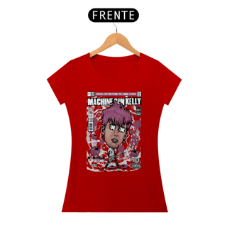 Nome do produto Baby Look Machine Gun Kelly comics