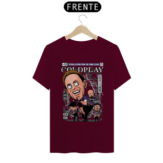 Nome do produto Camiseta Coldplay comics