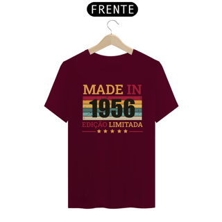 Nome do produto Camiseta Retro Made in 1956