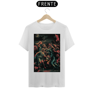 Nome do produto Camisa Dark Sanctum: Símbolos Sagrados na Noite Profunda
