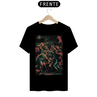Nome do produto Camisa Dark Sanctum: Símbolos Sagrados na Noite Profunda