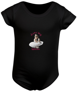 Nome do produto Body Bebê Dancing Kittens