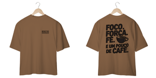 Nome do produto FOCO. FORÇA. FÉ. E UM POUCO DE CAFÉ.
