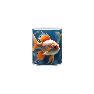 caneca peixe dourado 