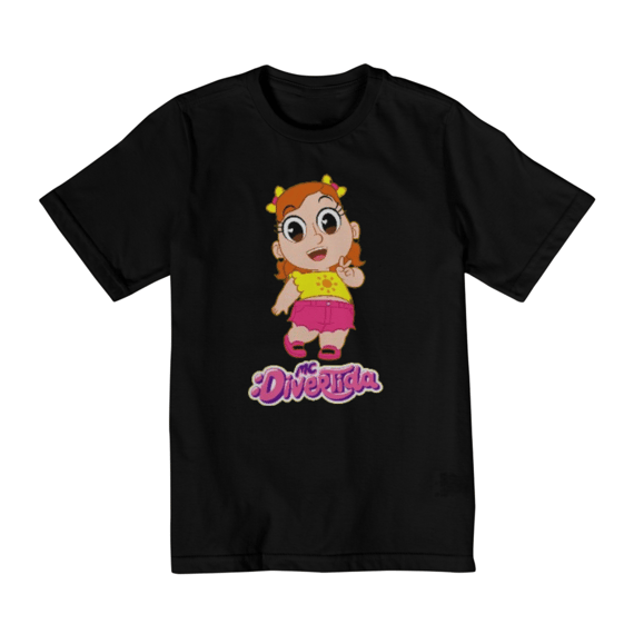 Camiseta Mc Divertida (infantil) tamanho 10-14