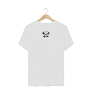 Nome do produto Camiseta Borboletão - Apesar De Tudo Amor - Plus Size Branca