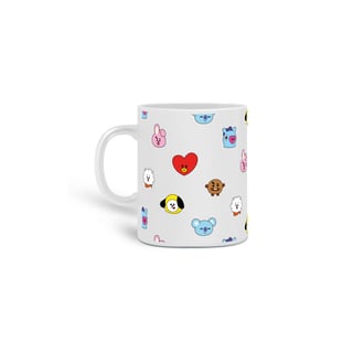 Nome do produto Caneca BT21 Mix Personagens