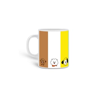 Nome do produto Caneca TODOS BT21 Listrada