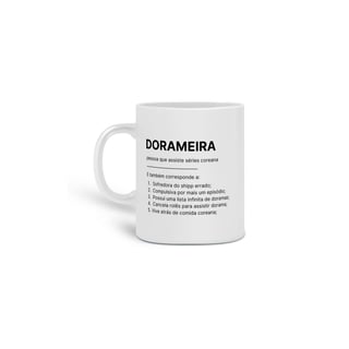 Nome do produto Caneca Dorameira