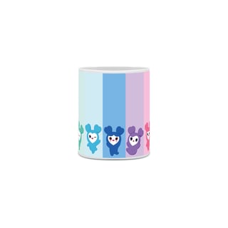 Nome do produto Caneca LOVELLYS - TWICE - Listrada