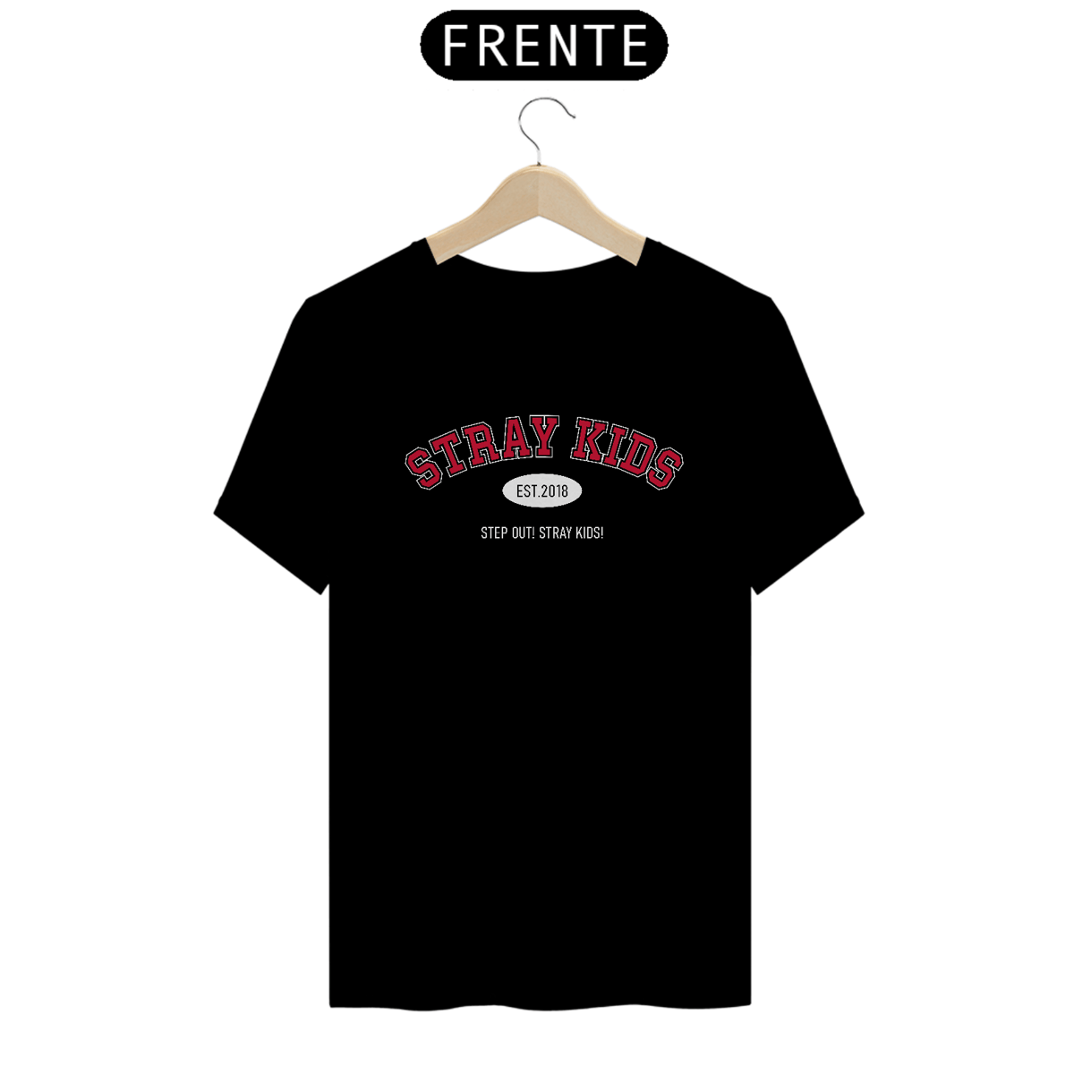 Nome do produto: Camiseta STRAY KIDS