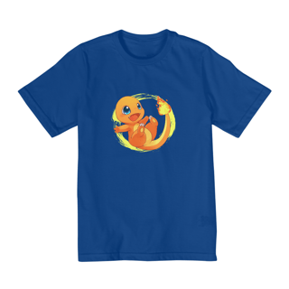 Nome do produto Camiseta Charmander - Pokemon Edition - Infantil 10-14